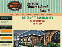 Tablet Screenshot of dakotadinersi.com